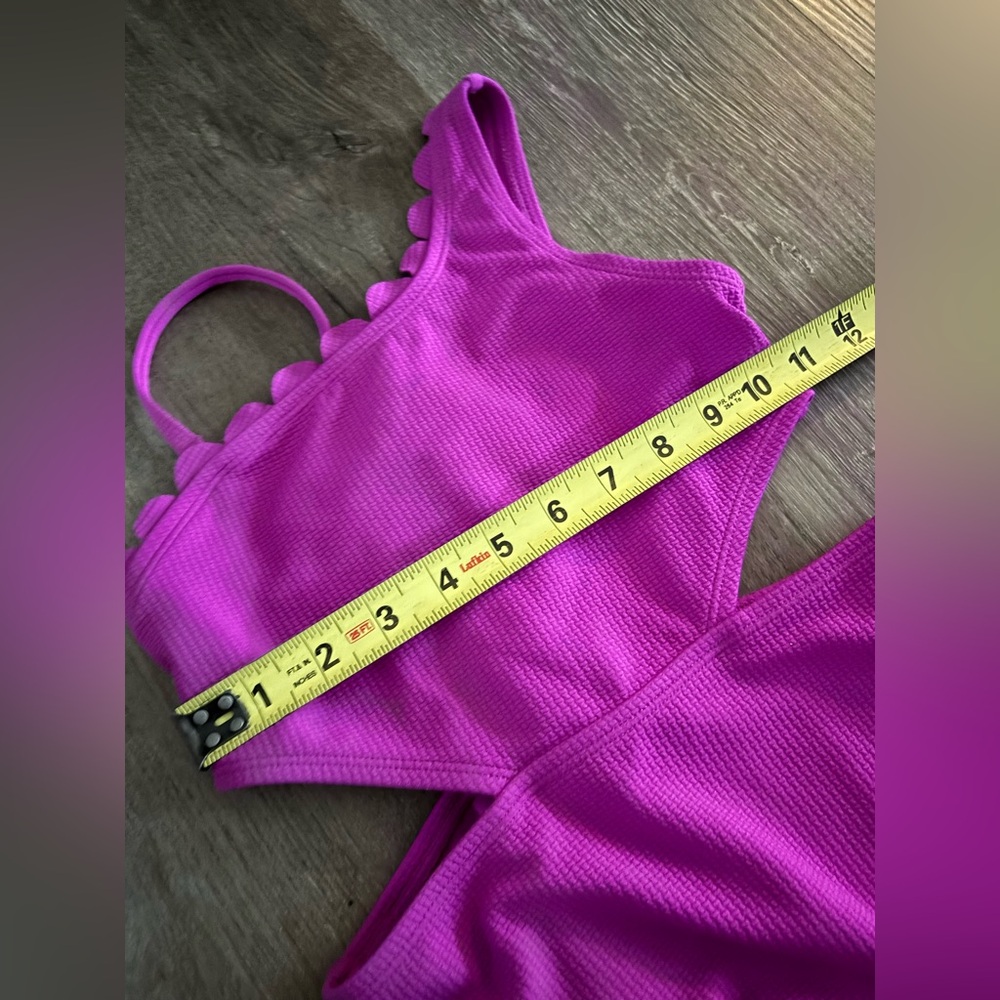 Swimsuit Girls Sz 8 Target Art Class Magenta Kids One Piece Purpleish - Picture 7 of 7